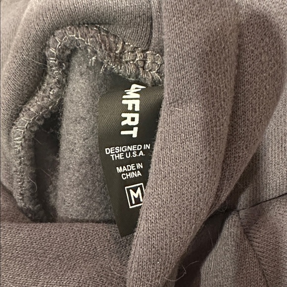 Comfy Dark Grey Dog Hoodie - Picture 3 of 3